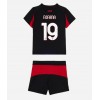 AC Milan Youssouf Fofana #19 Hemmaställ Barn 2025-26 Korta ärmar (+ Korta byxor) AC Milan Youssouf Fofana #19 Hemmaställ Barn 2025-26 Korta ärmar (+ Korta byxor)